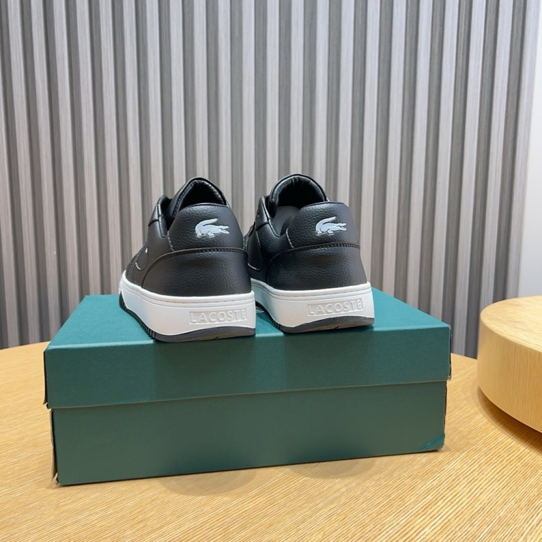 Lacoste Classic Leather Casual Sneakers Black