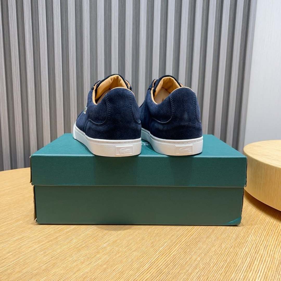 Lacoste Classic Leather Casual Sneakers Navy
