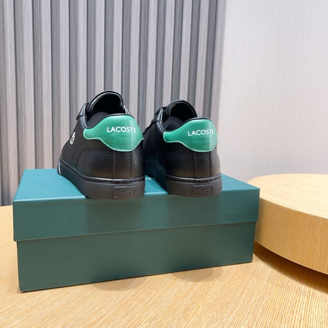 Lacoste Classic Leather Sneakers Black/Green