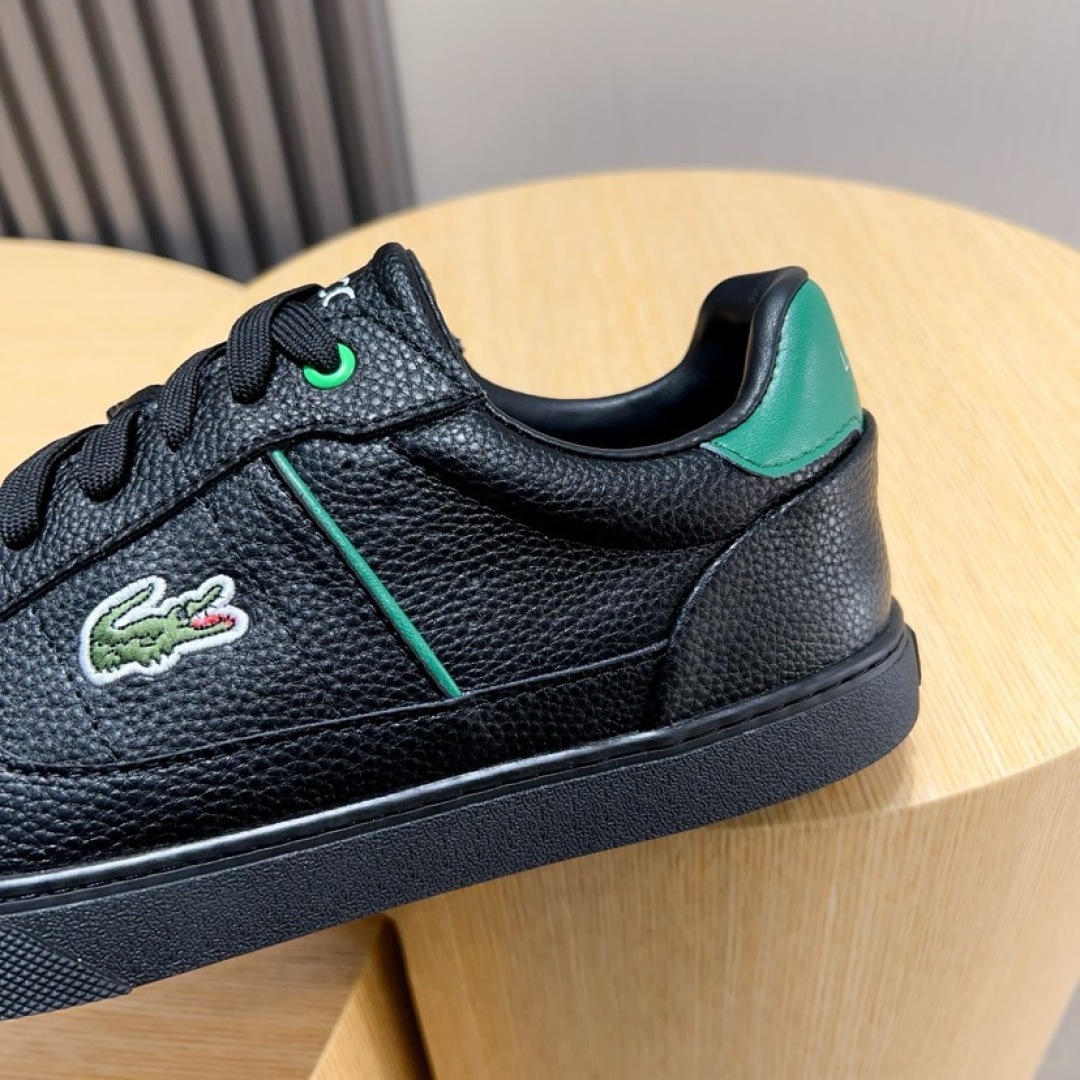 Lacoste Classic Leather Sneaker Black/Green