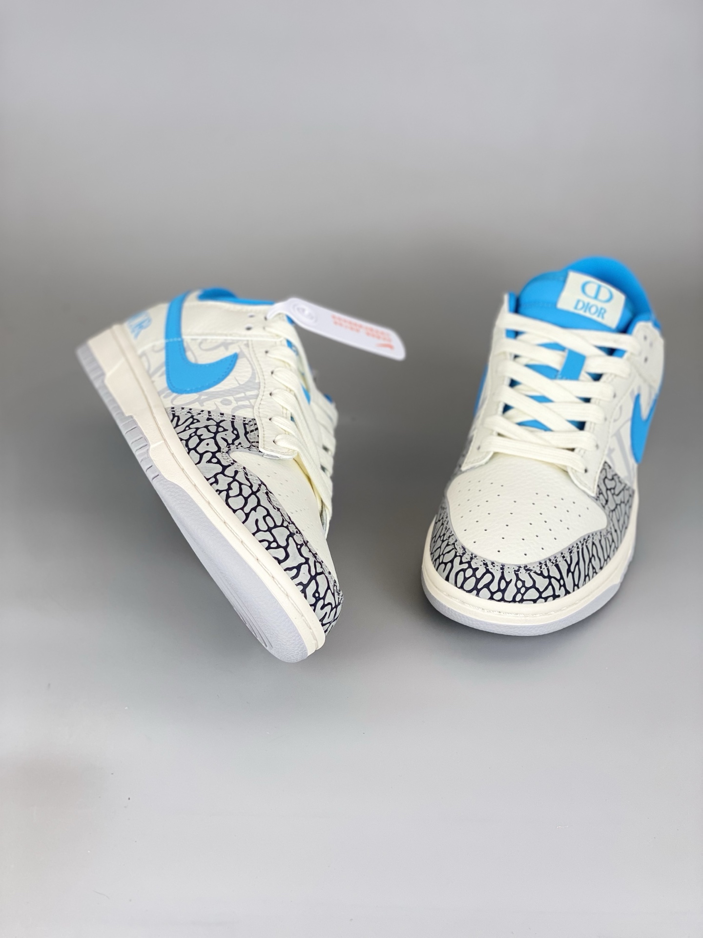 Nike SB Dunk Dior White Blue