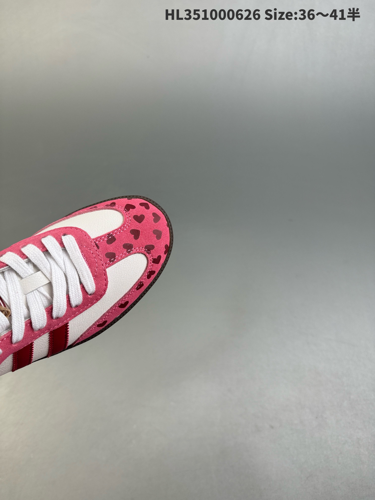 Adidas Samba Vegan Heart Sneakers Pink