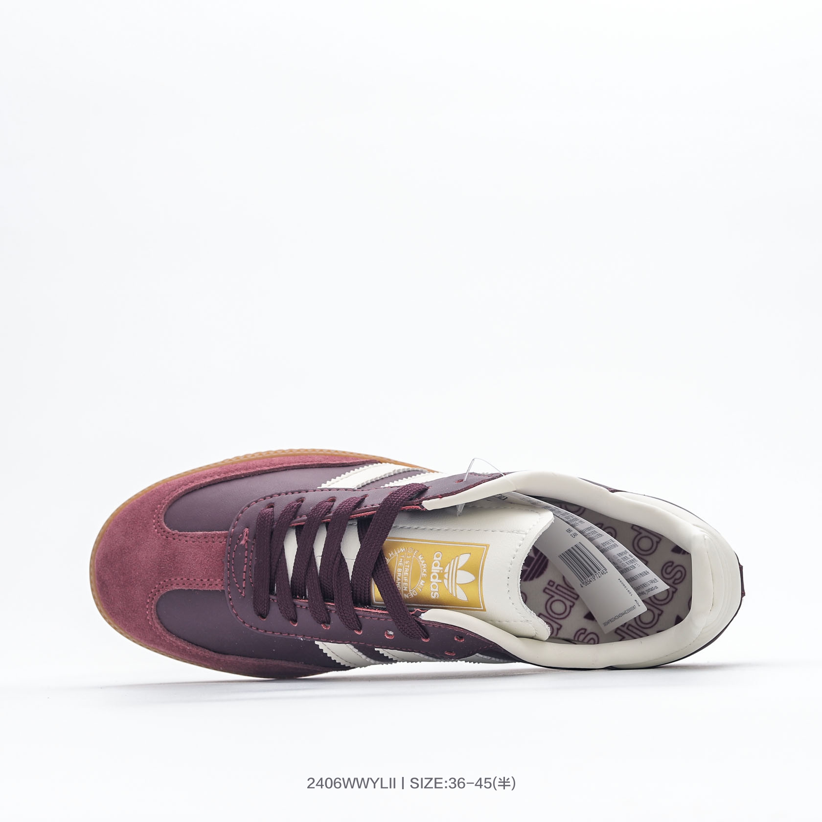 Adidas Samba Vegan Retro Sneakers Purple