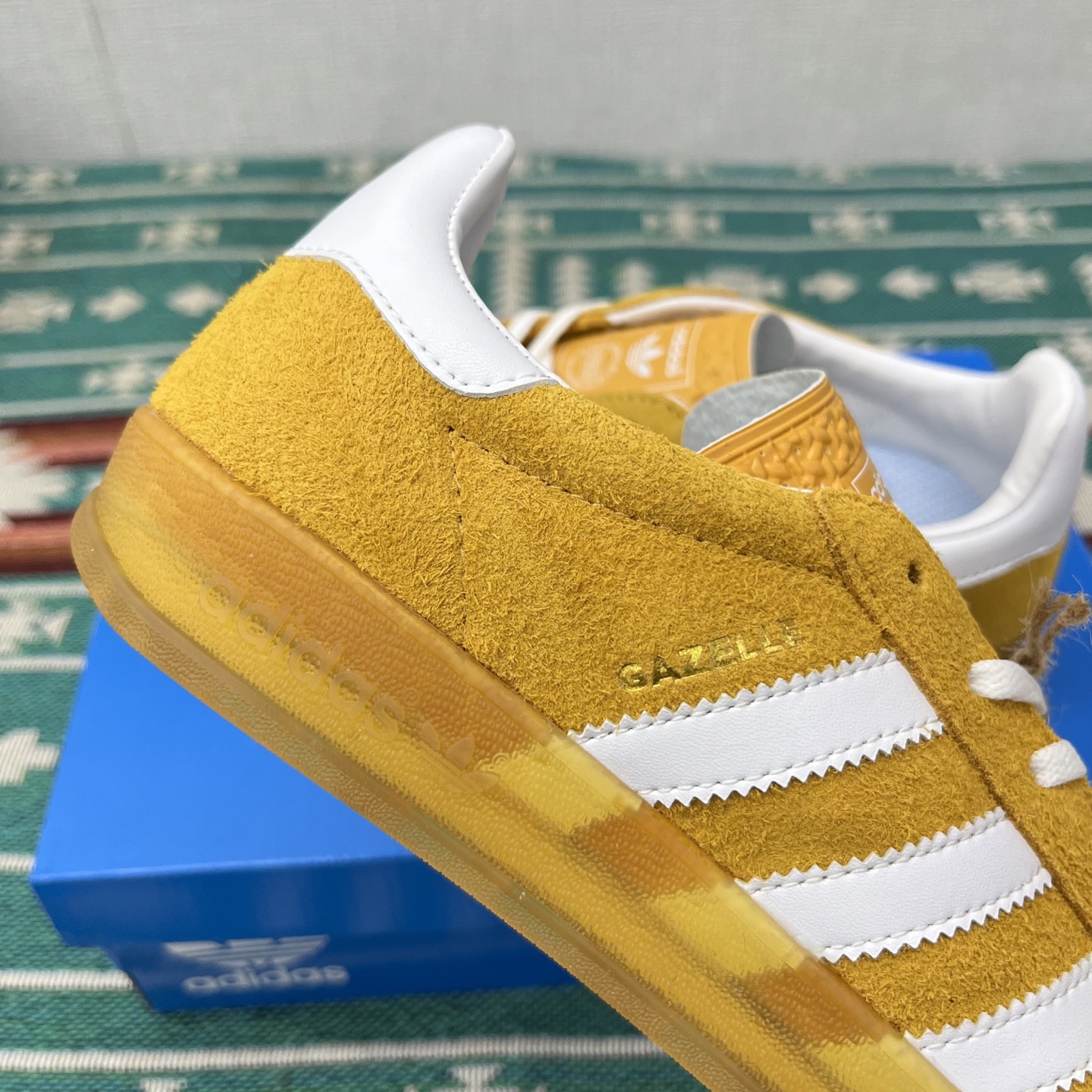 Adidas Gazelle Indoor Suede Sneakers Yellow
