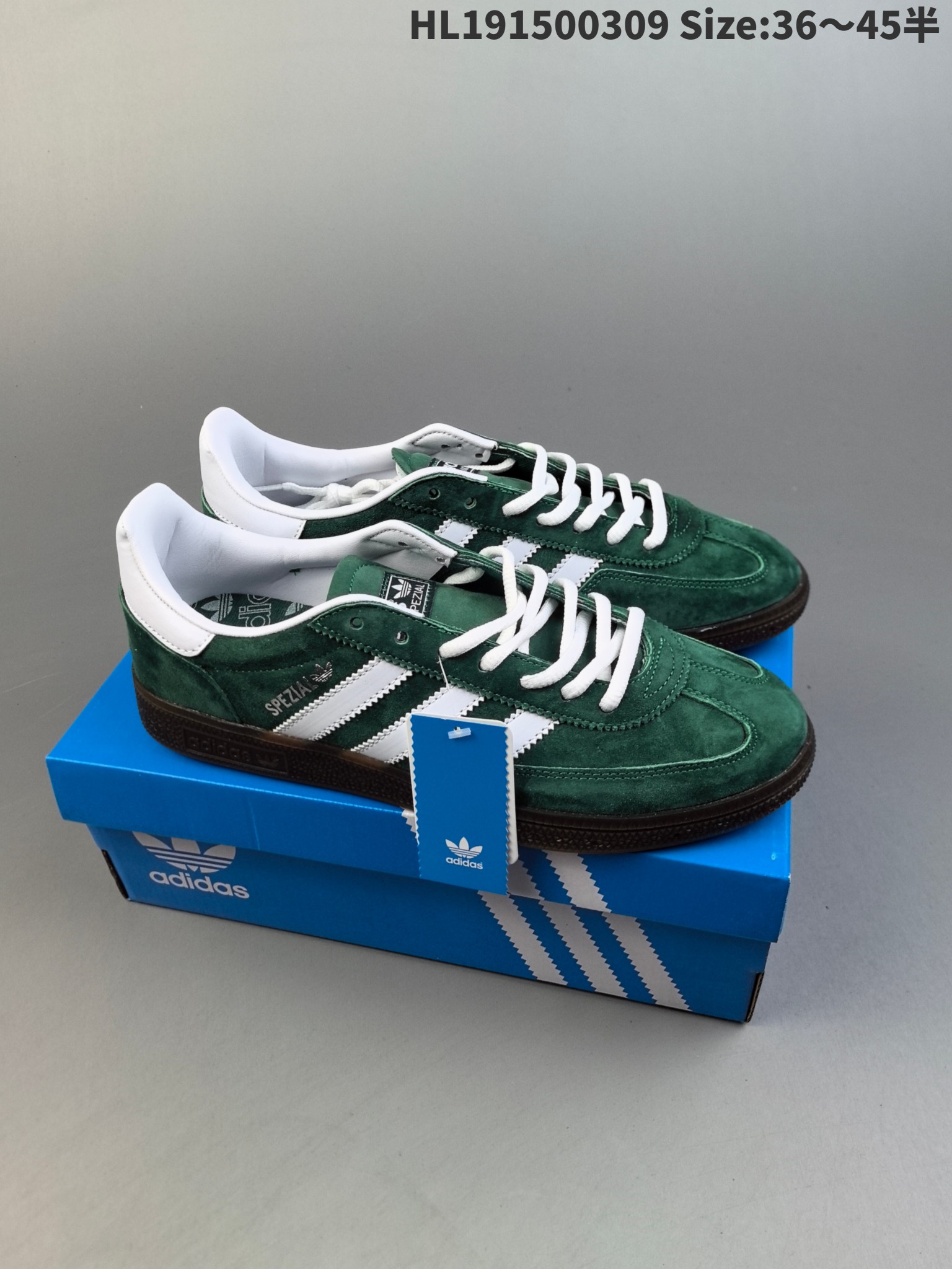 Adidas Handball Spezial Suede Sneakers Dark Green