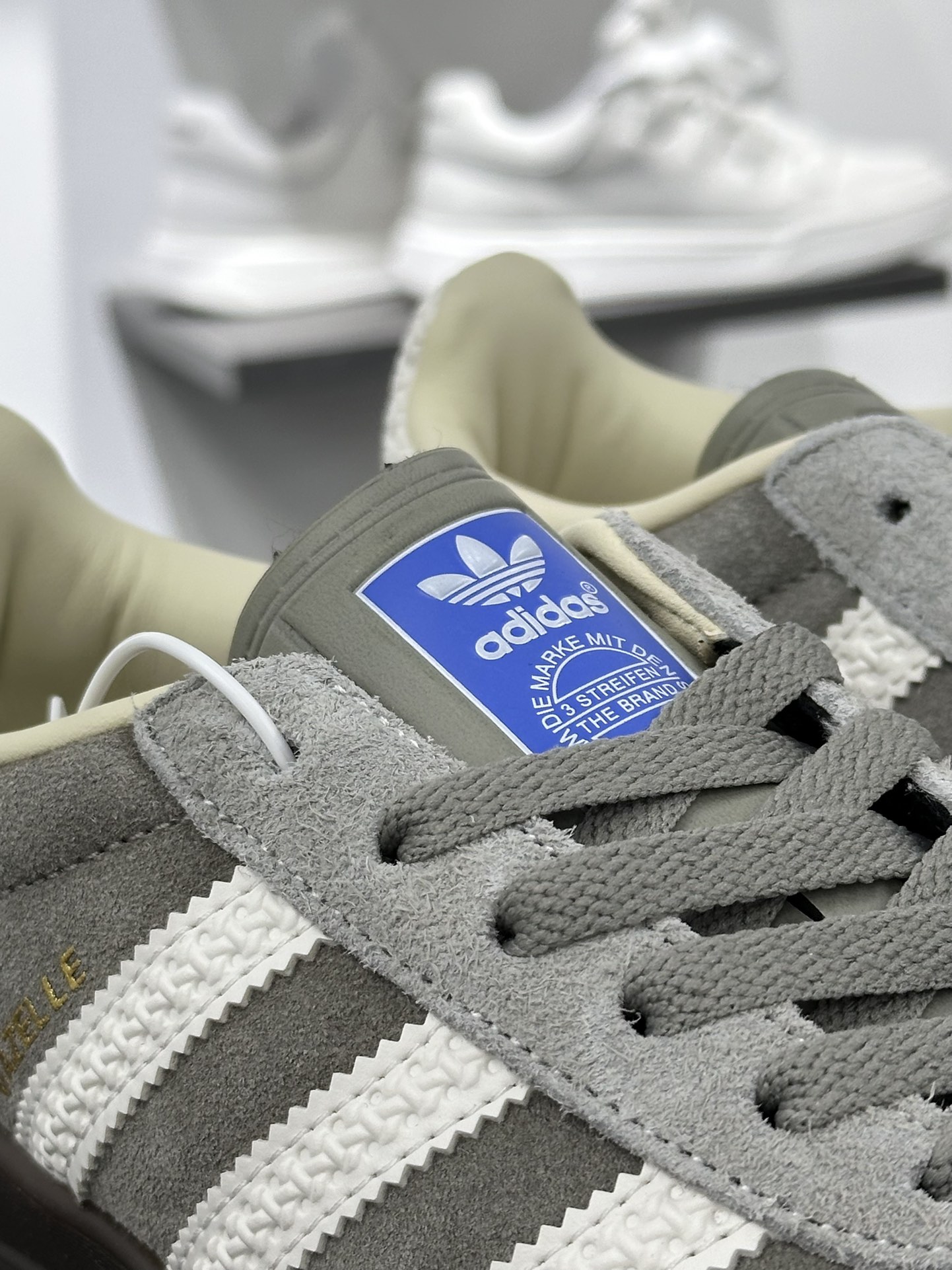 Adidas Gazelle Suede Trainers Grey