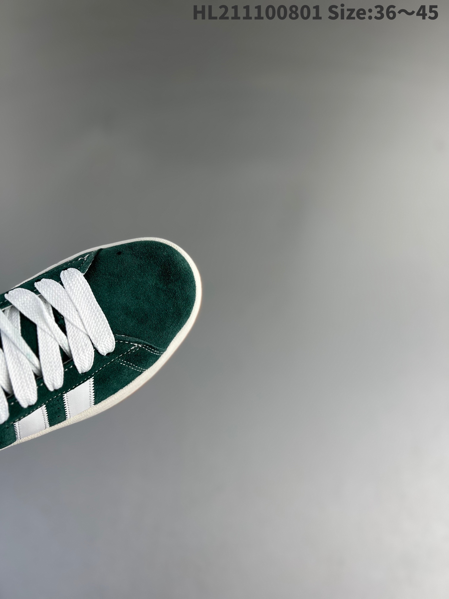 Adidas Campus 00s Suede Sneakers Green/White