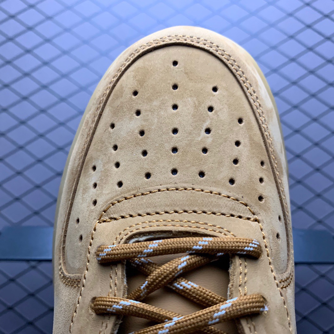Nike Air Force 1 High Wheat Suede Tan