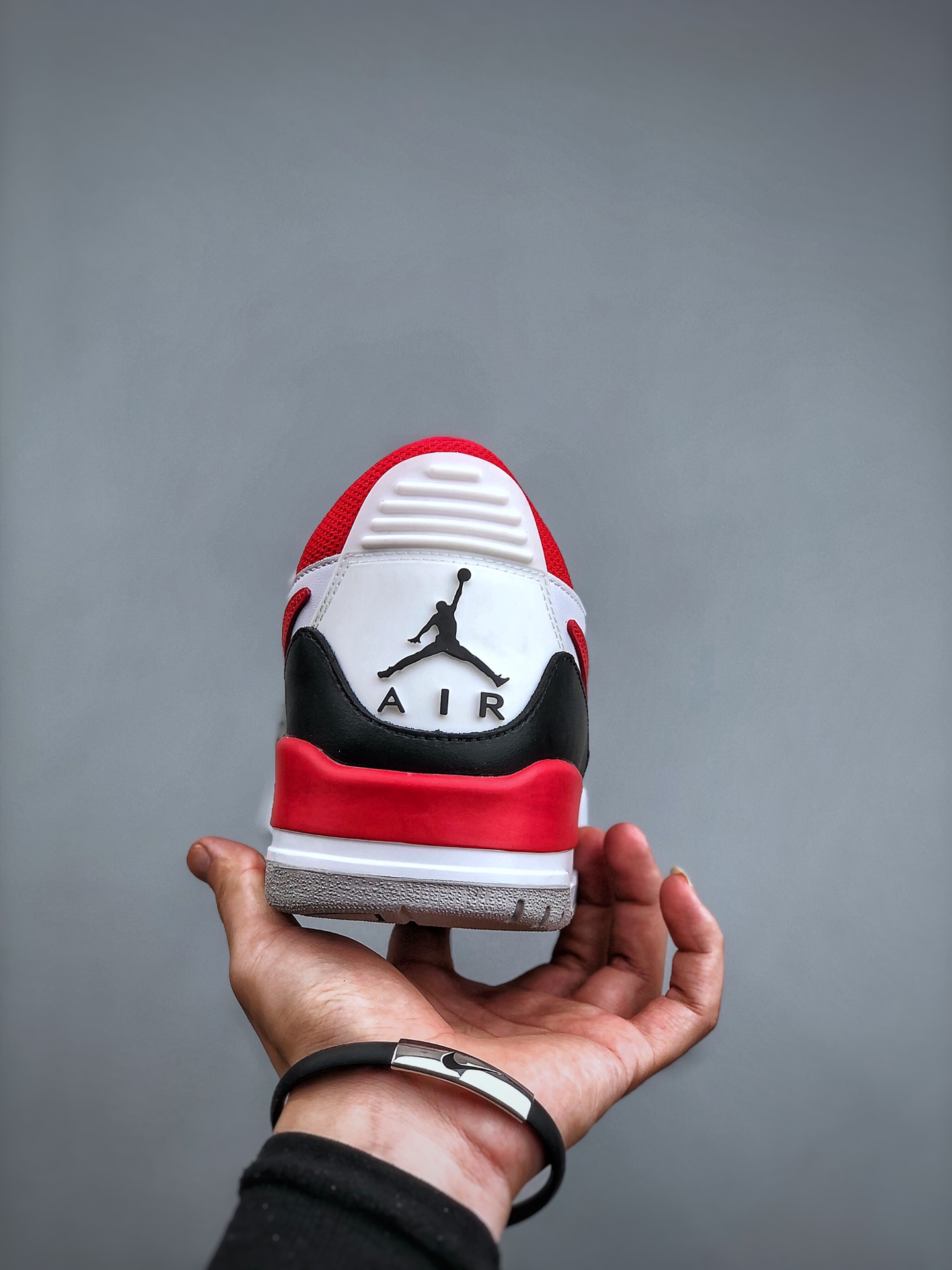 Jordan Legacy 312 Low Sneakers Black White Red