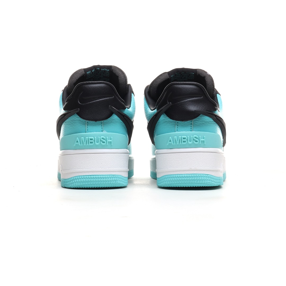 Nike x AMBUSH Air Force 1 Low Leather Sneakers Tiffany Blue