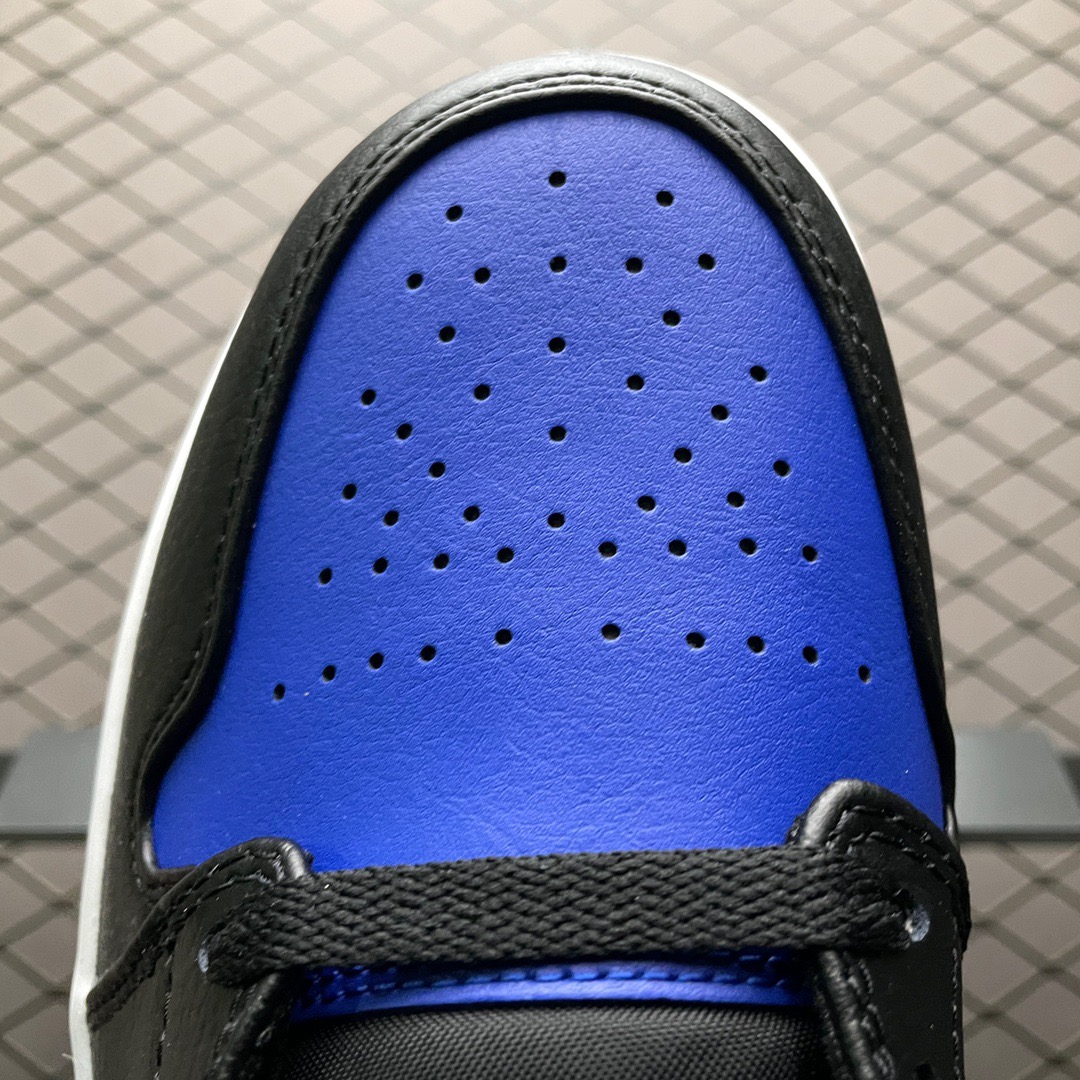 Jordan 1 Mid Leather Sneakers Blue