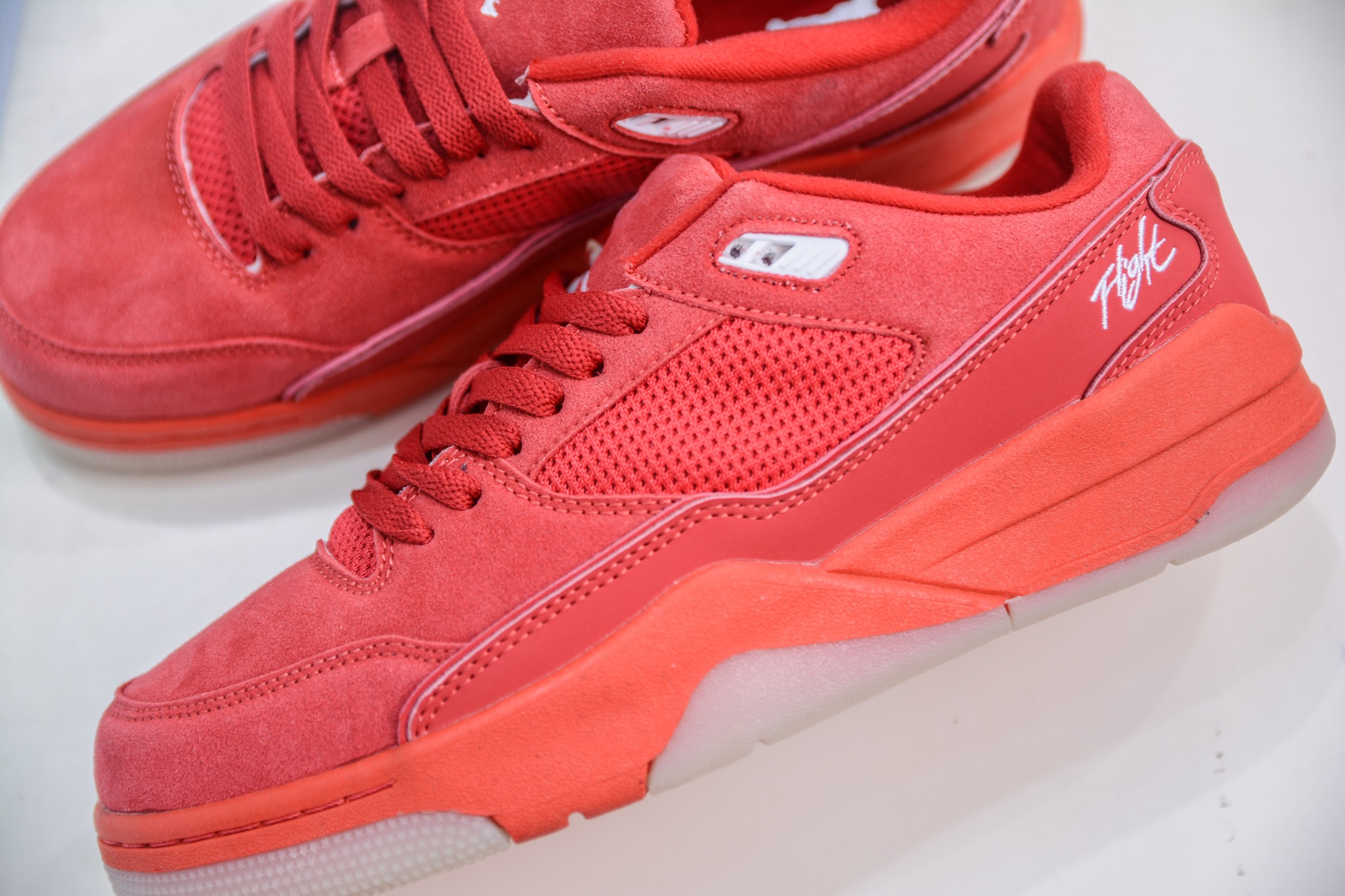 Jordan Flight Court Low Retro Sneakers Red