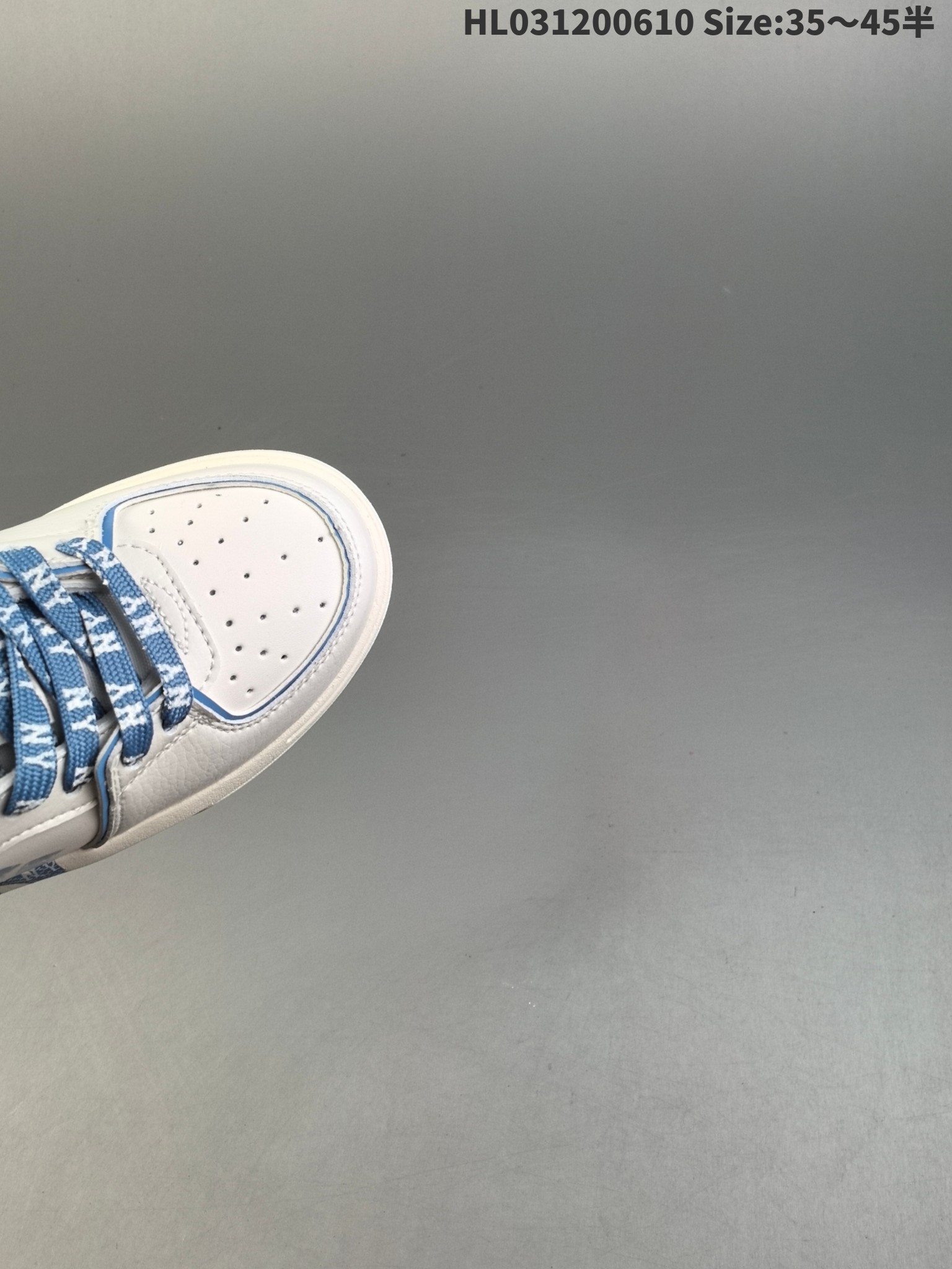 MLB Chunky Liner Denim Sneakers White/Blue