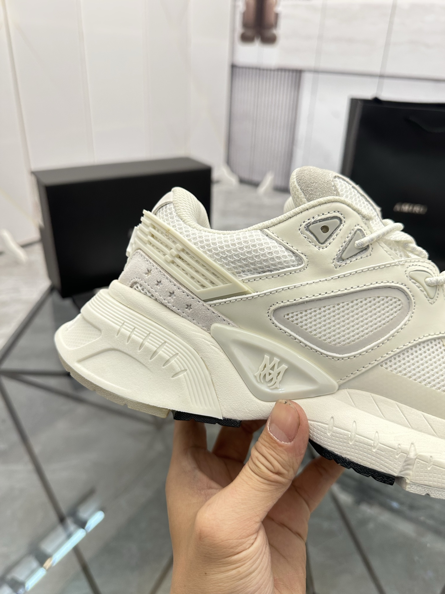 AMIRI Low-Top Casual Sneaker White