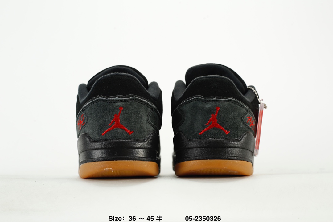 Jordan Flight Court Low Retro Sneakers Black