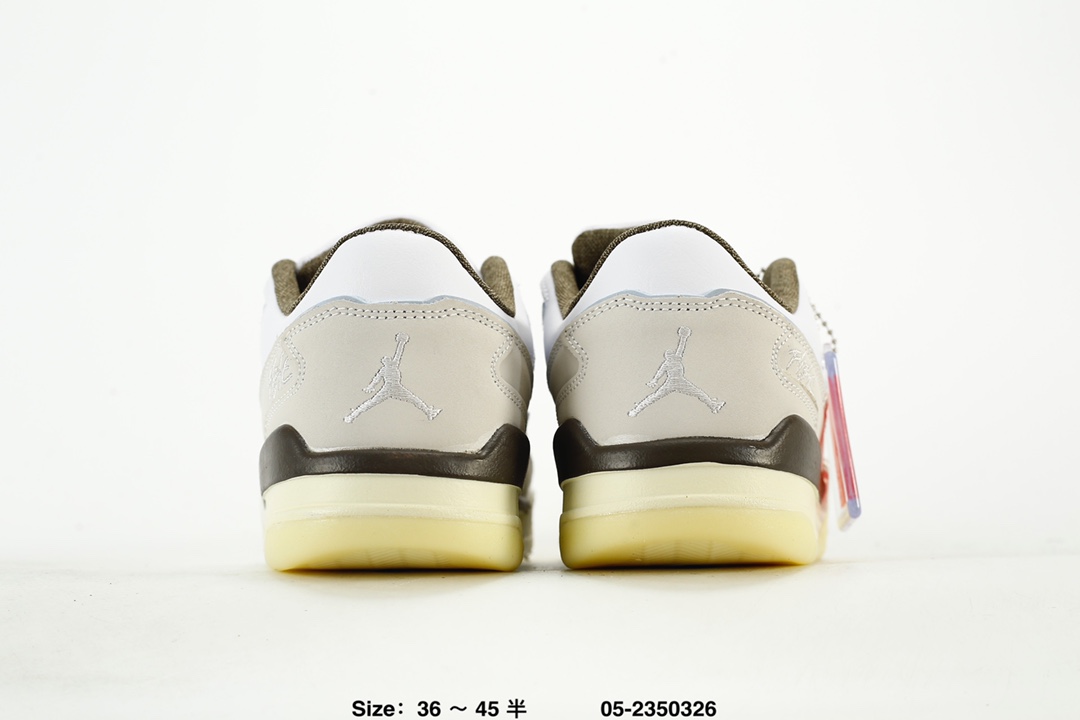 Jordan Flight Court Low Retro Sneakers White/Gray