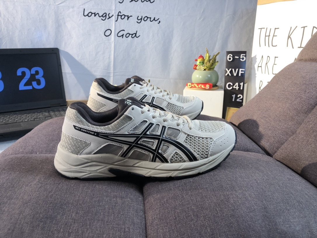 Asics Gel-Contend 4 Running Shoes Grey