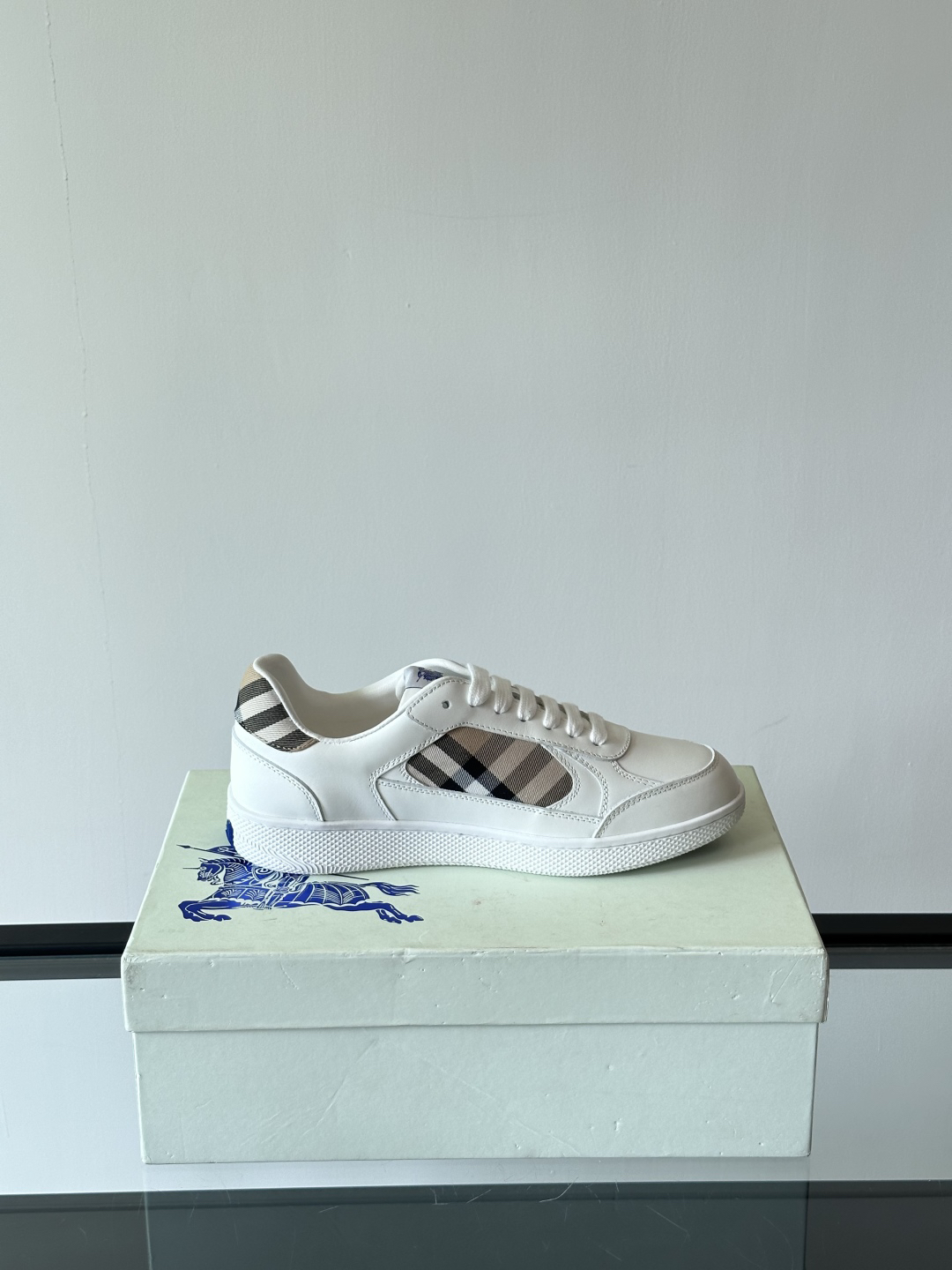 Burberry Vintage Check Sneakers White
