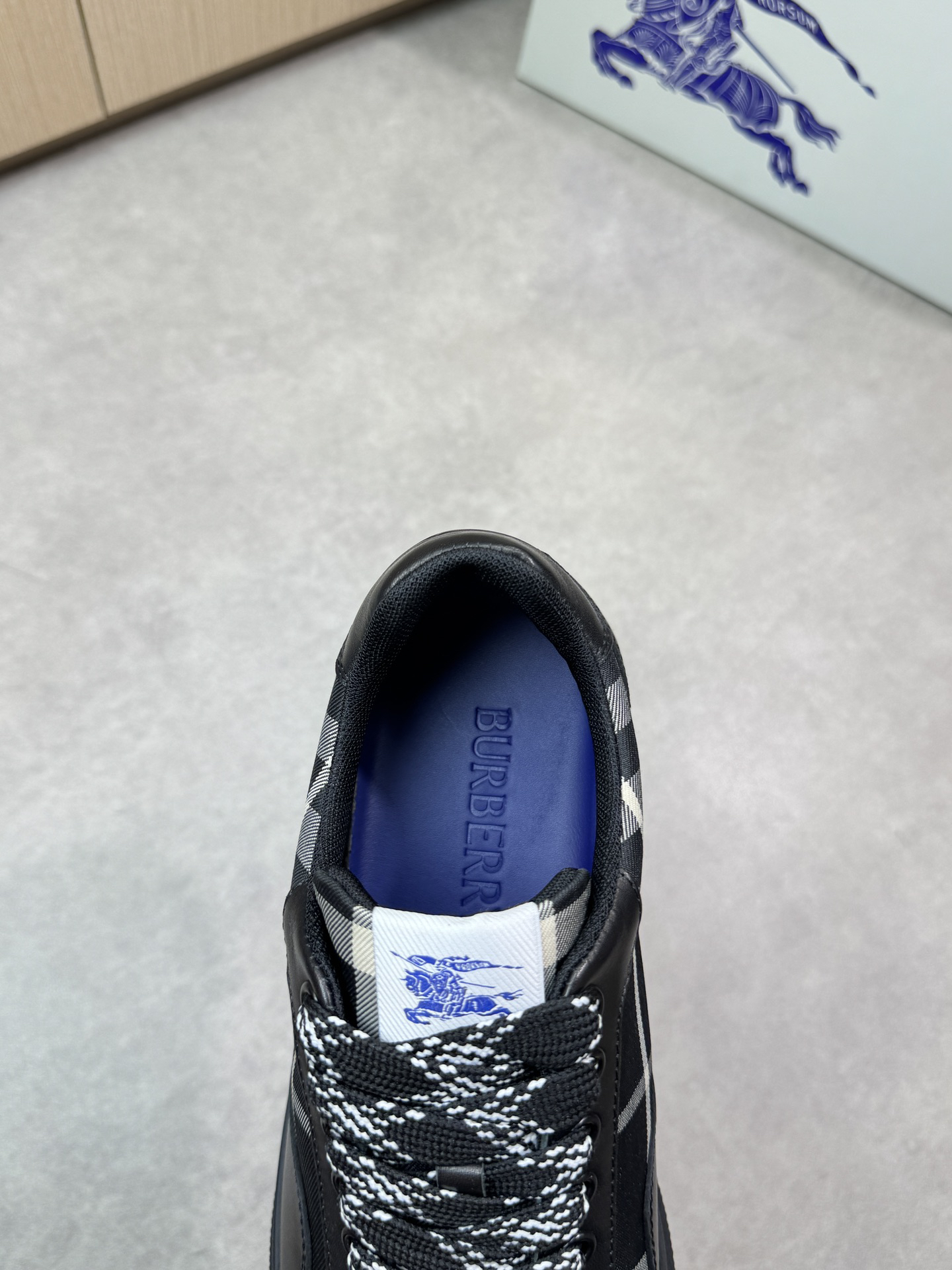 Burberry Vintage Check Sneakers Black