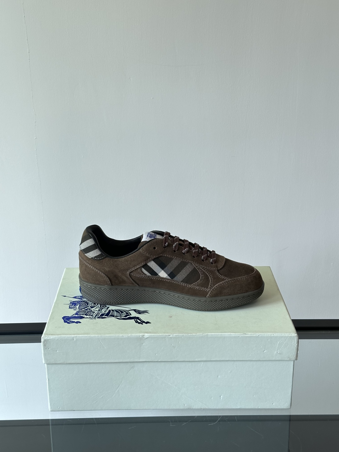 Burberry Vintage Check Sneakers Brown