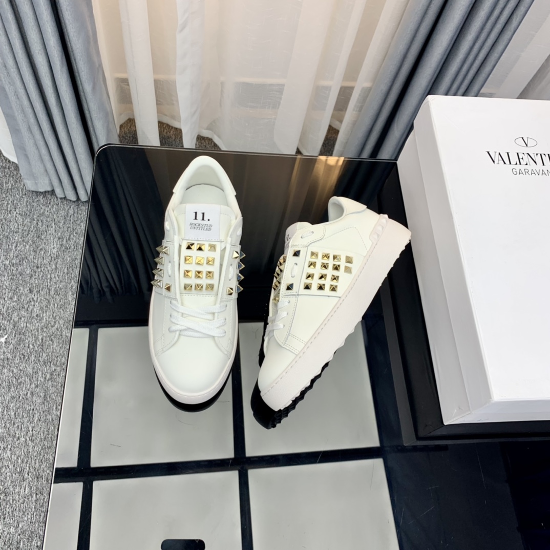 Valentino VLTN Stud Sneaker White