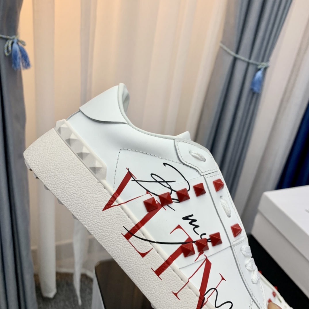 Valentino VLTN Studded Sneakers White