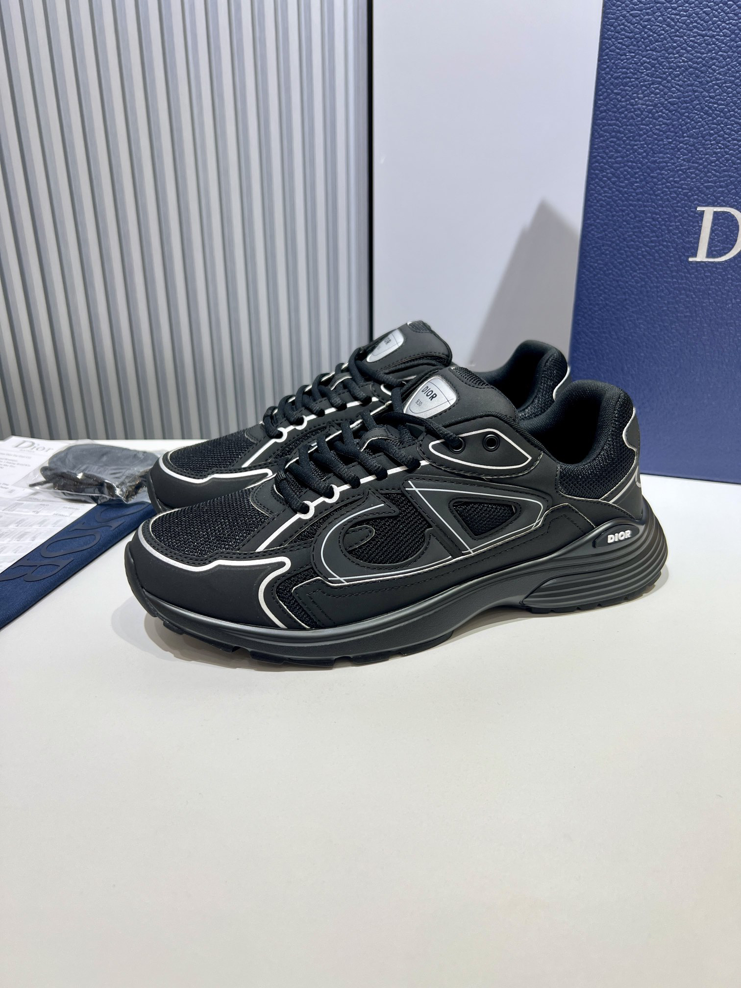 Dior B30 Low-Top Sneakers Black