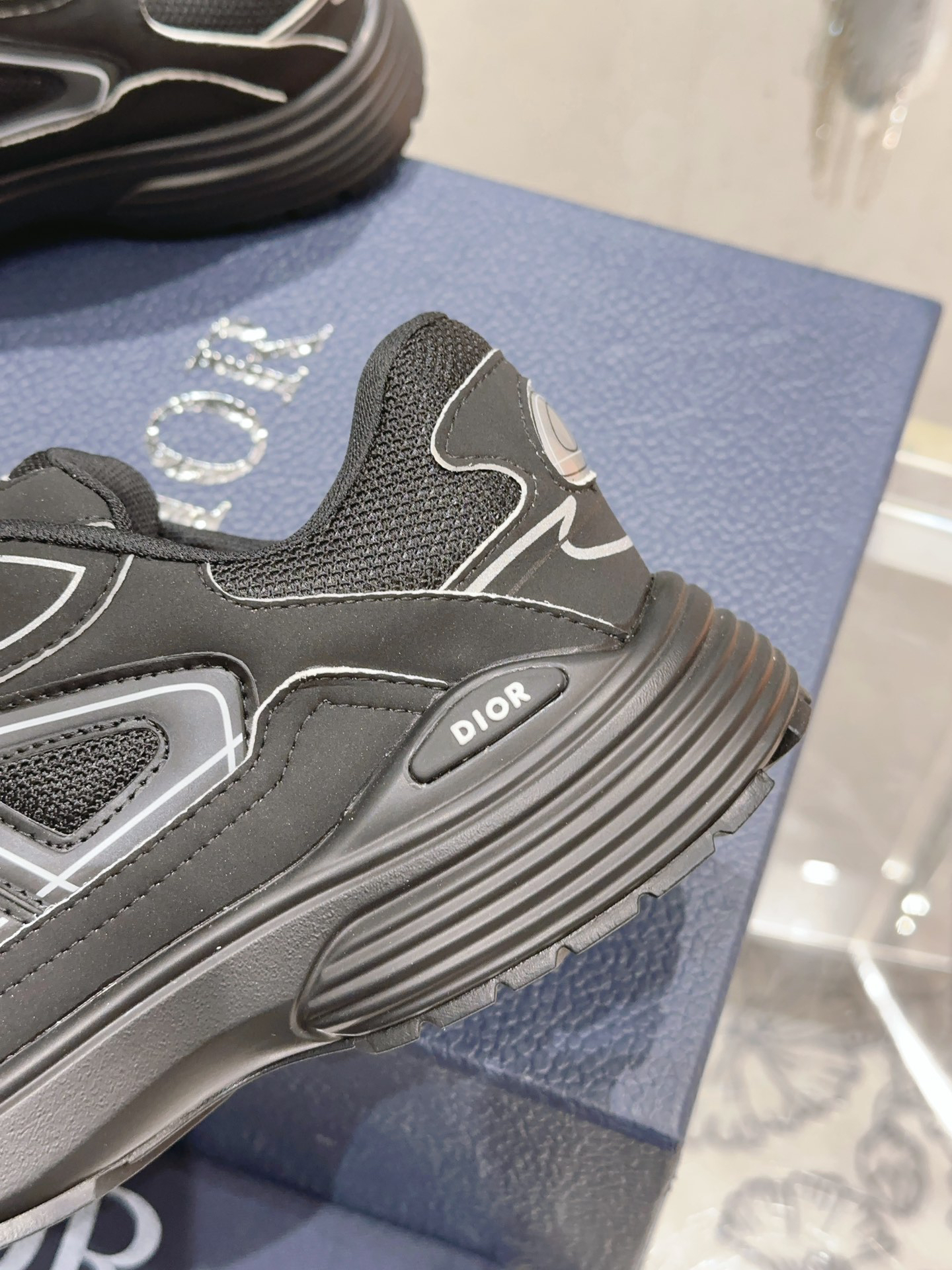 Dior B30 Mesh Sneakers Black