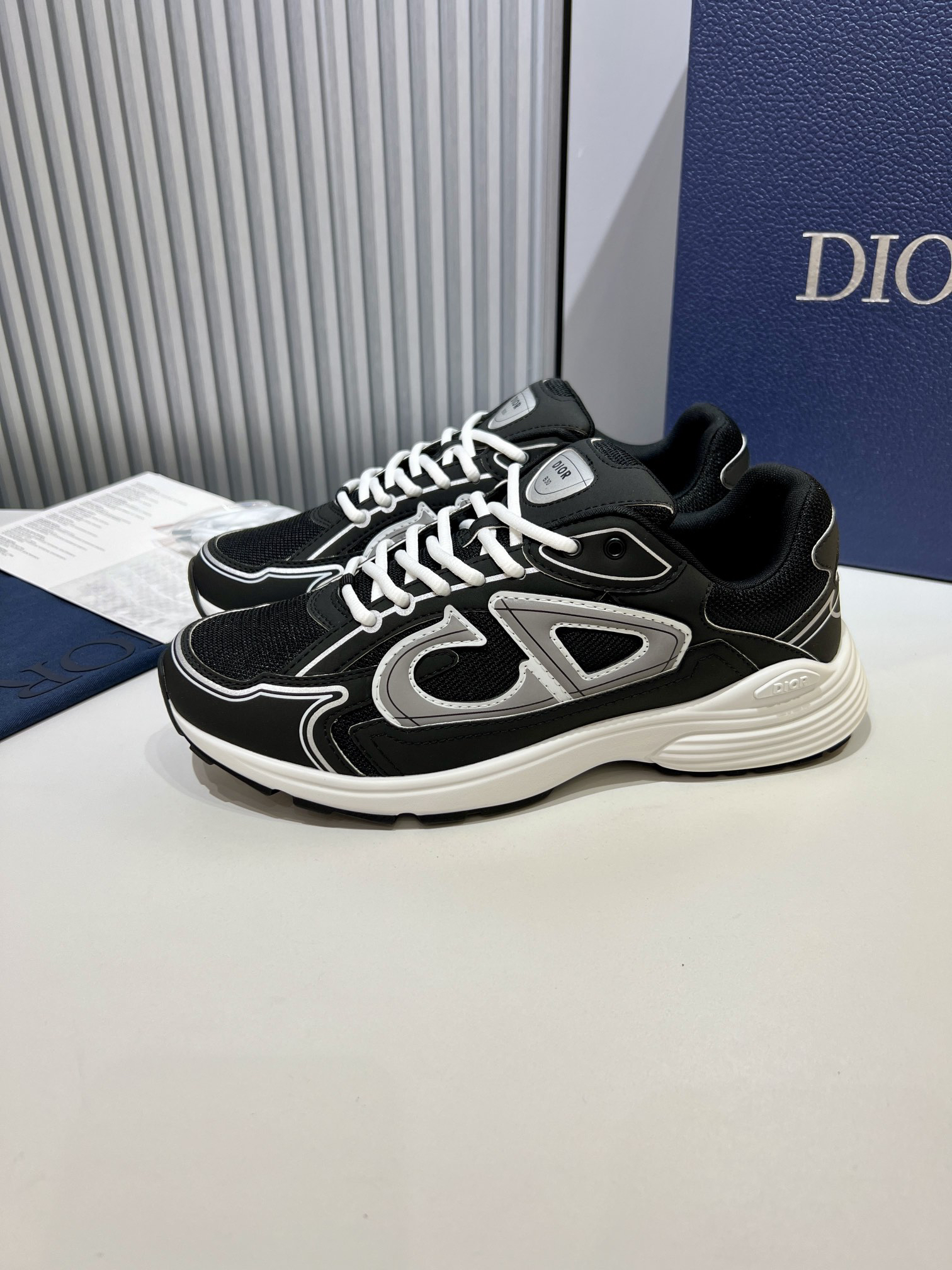 Dior B30 Low-Top Sneaker Black