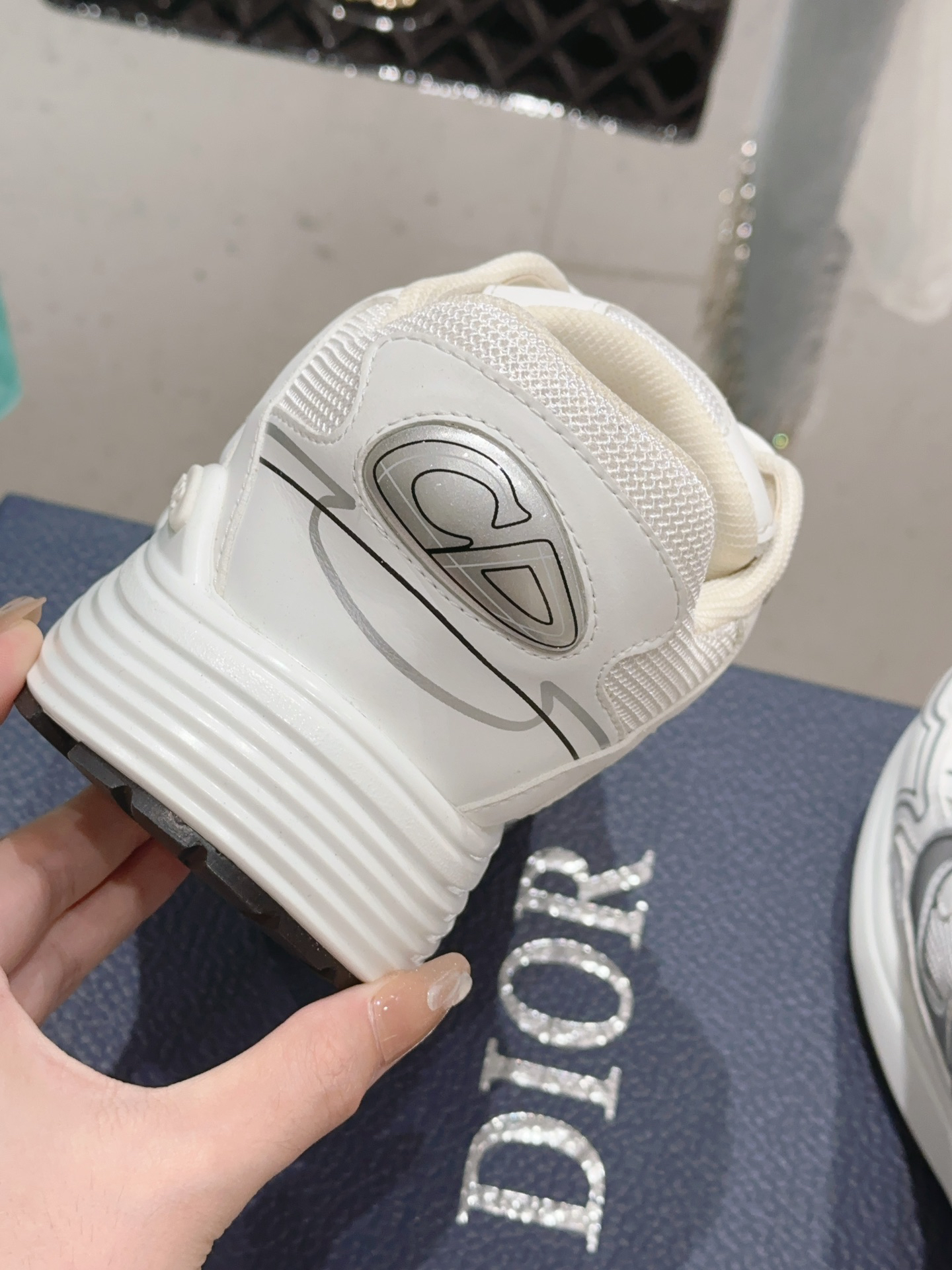 Dior B30 Low-Top Sneakers White