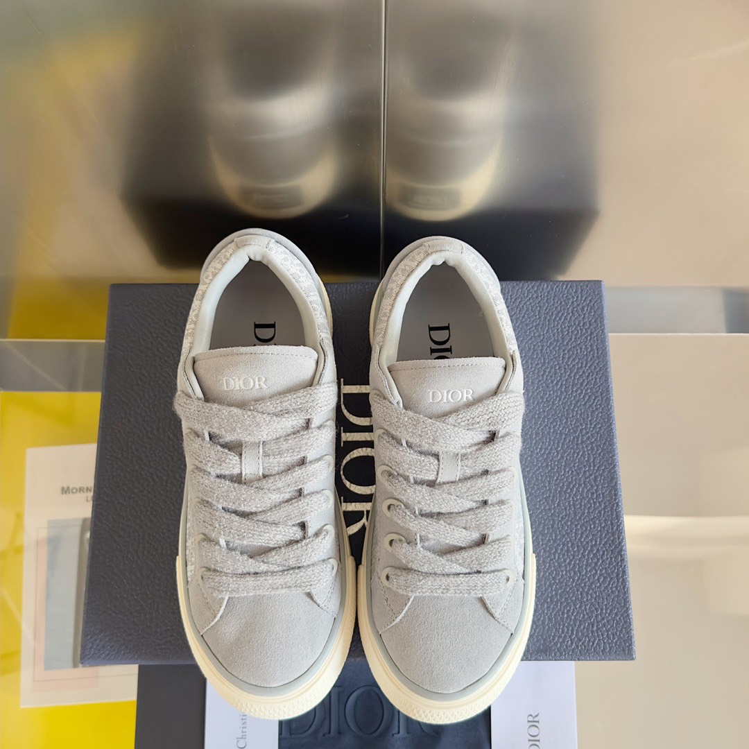Dior B33 Oblique Sneakers Grey