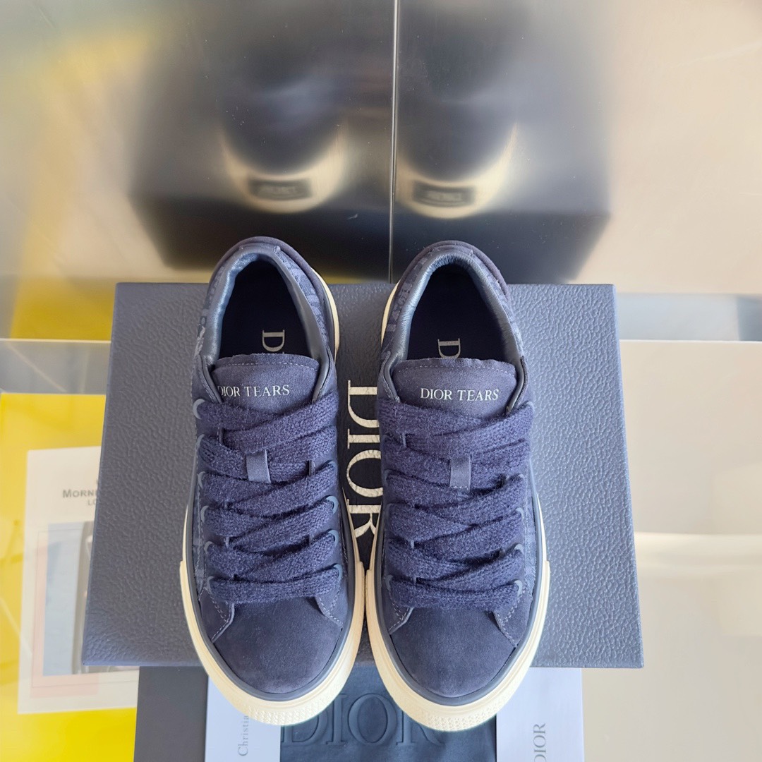 Dior B33 Oblique Sneakers Navy