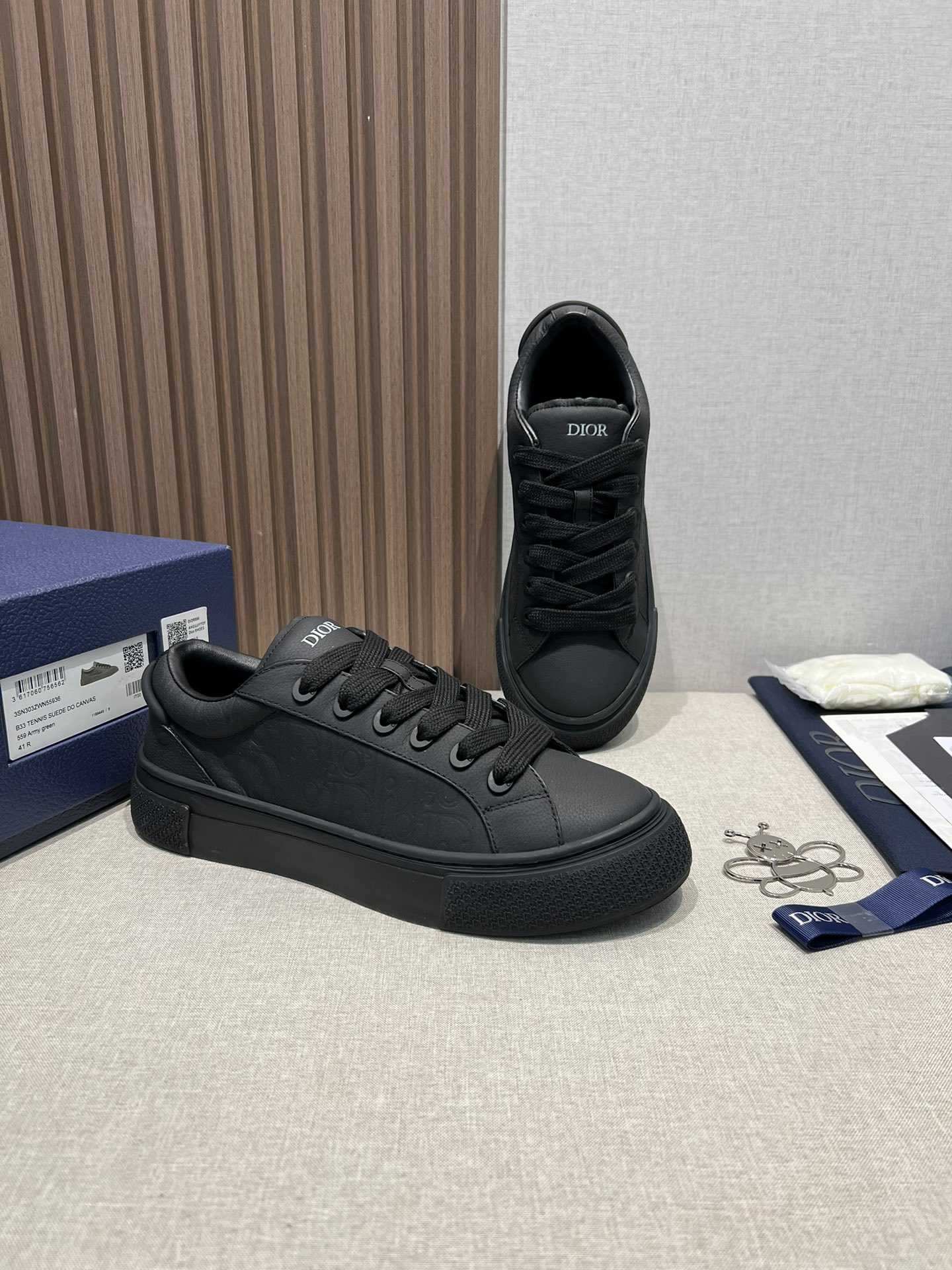 Dior B33 Oblique Sneaker Black