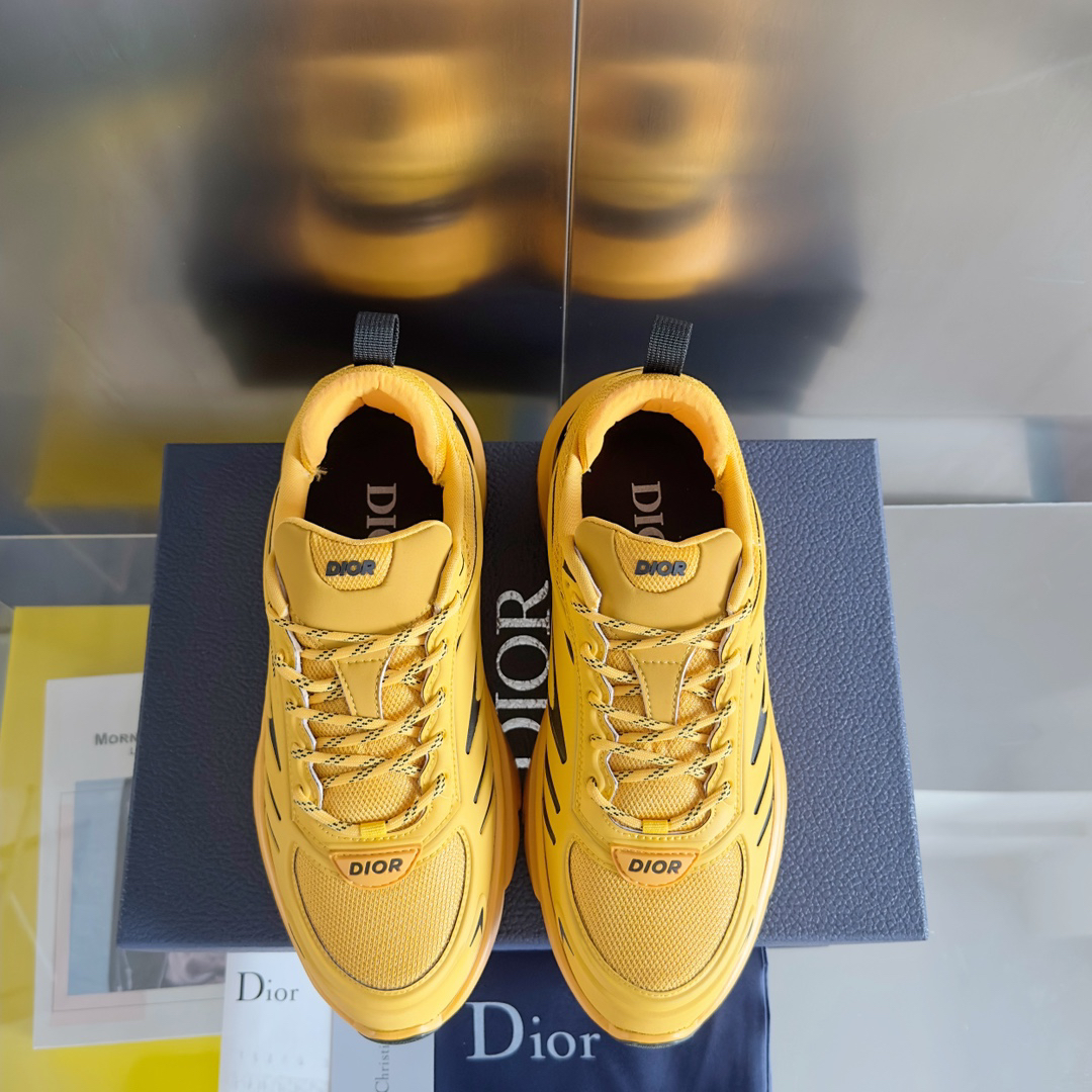 Dior B44 Blade Chunky Runner Yellow