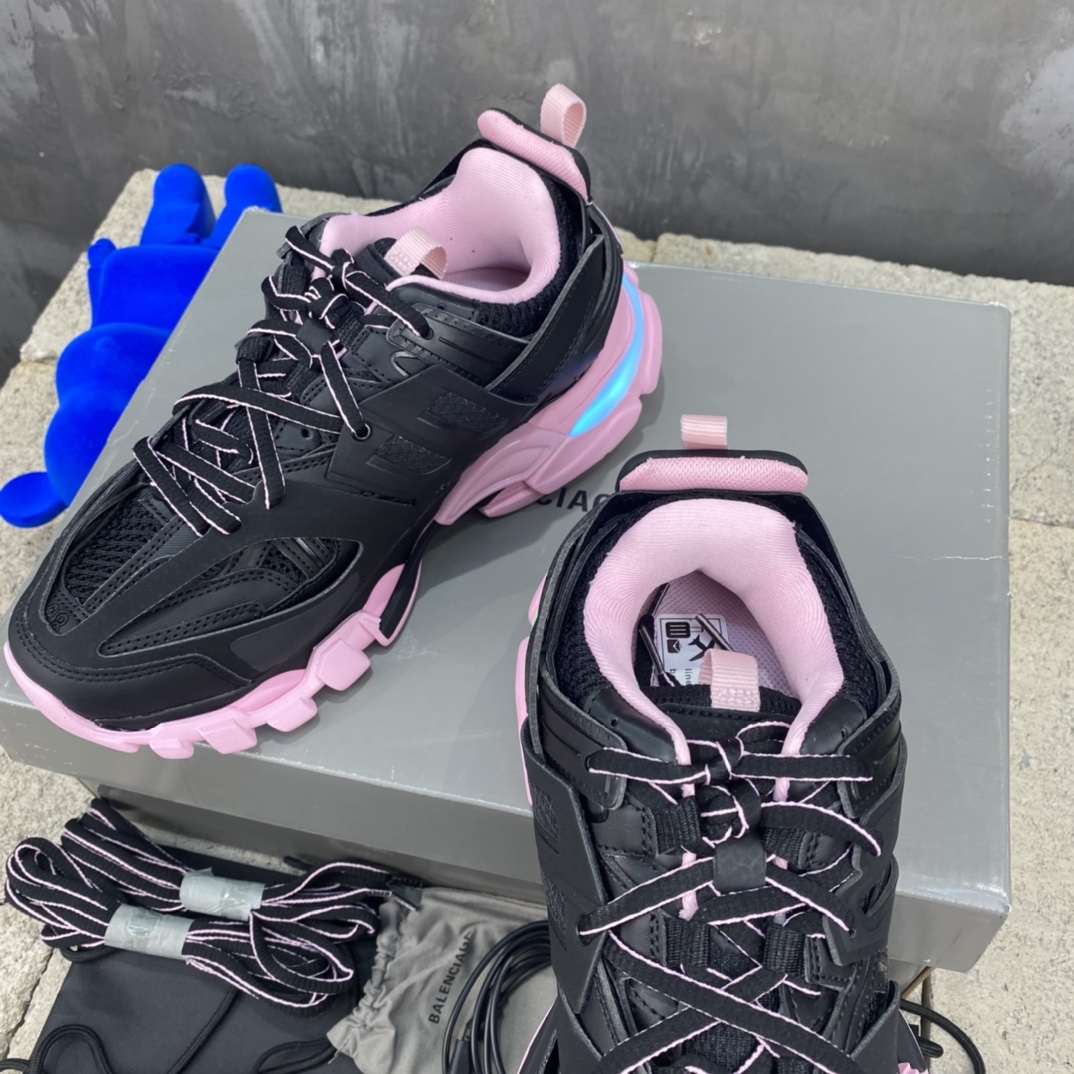 Balenciaga Track LED Sneaker Black Pink