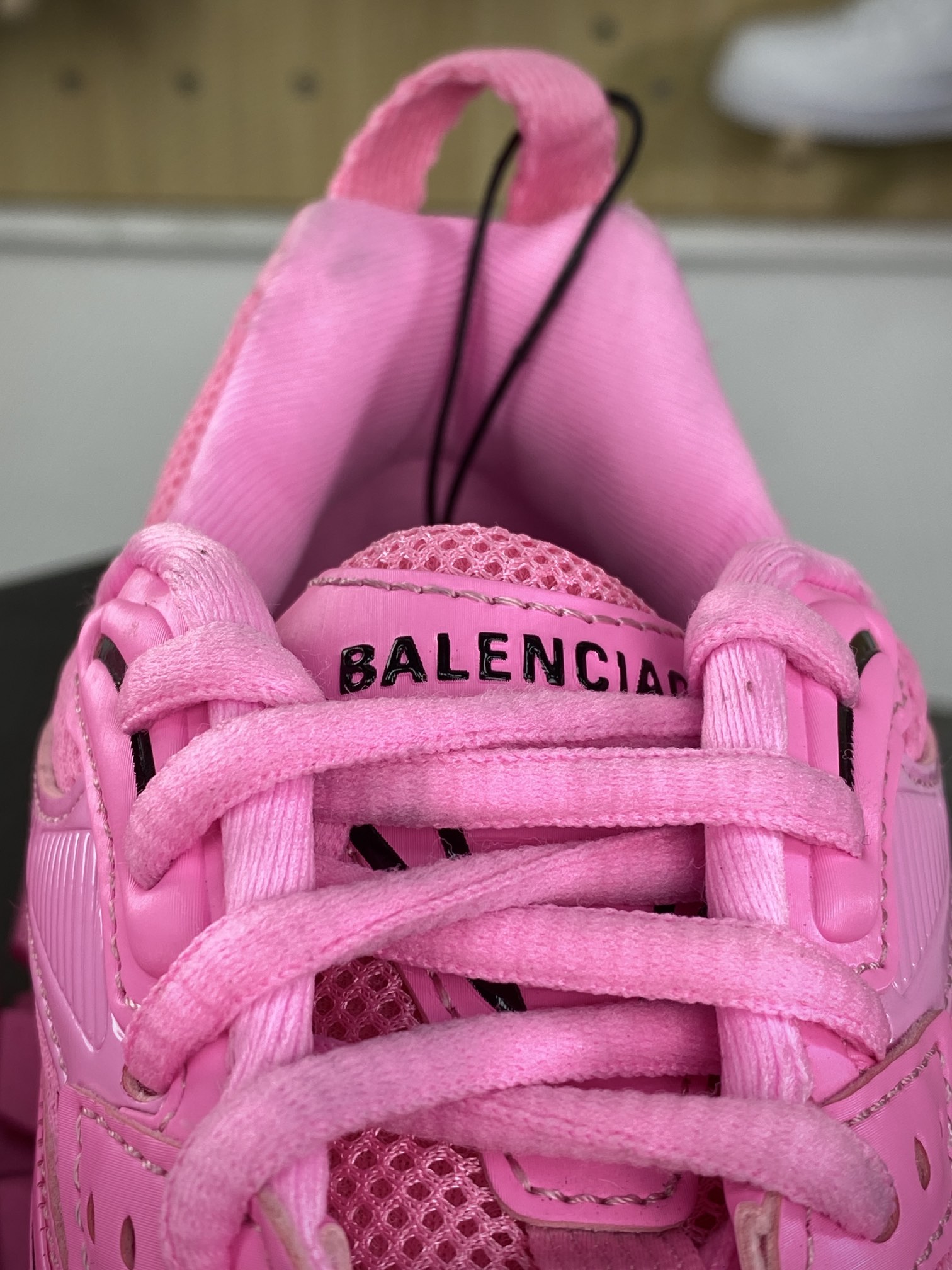 Balenciaga Defender Platform Sneakers Fluorescent Pink