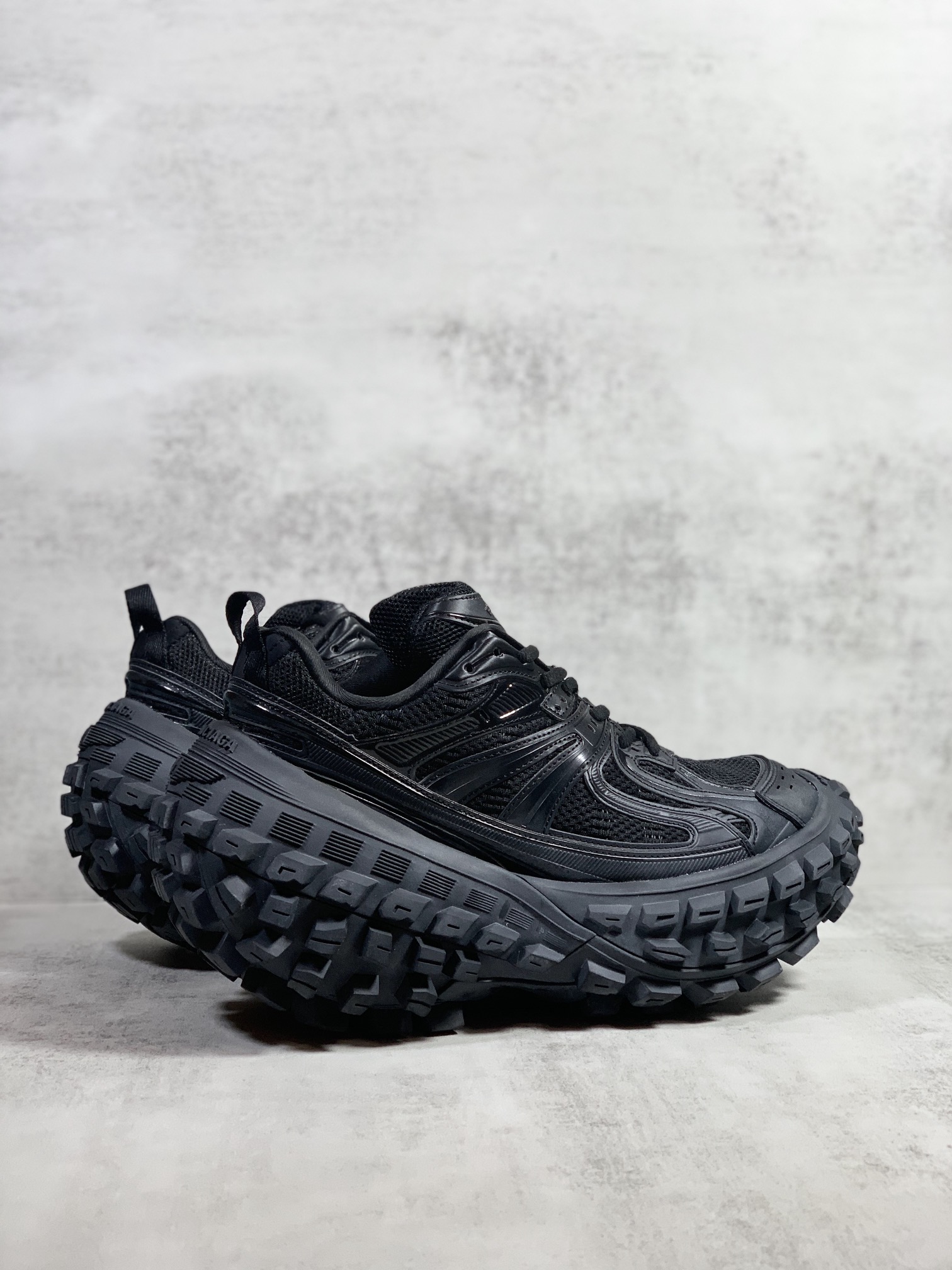 Balenciaga Defender Platform Sneaker Black