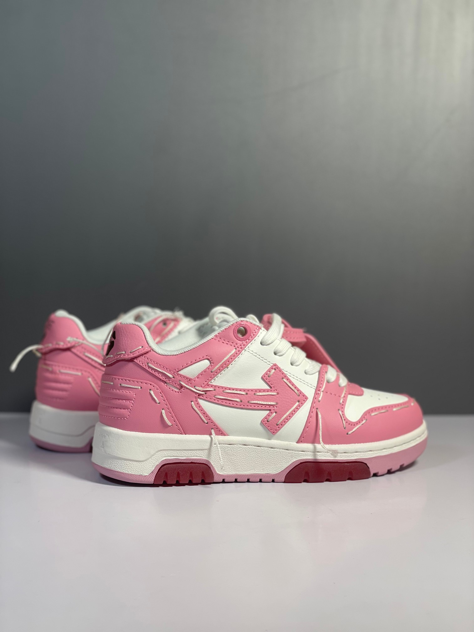 Off-White Out Of Office Low Sneakers Pink/White