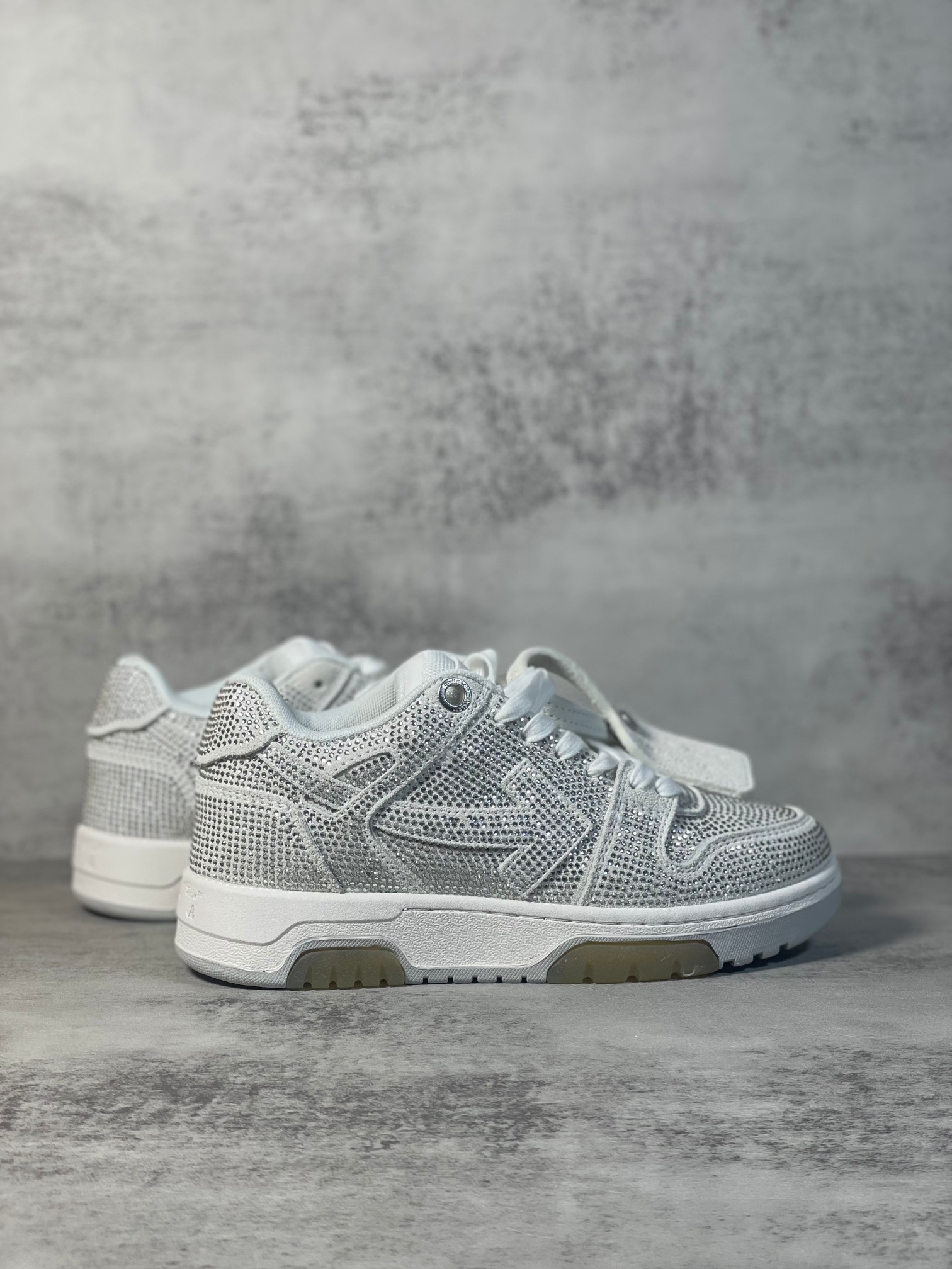 Off-White Out Of Office Low Sneakers Silver/White