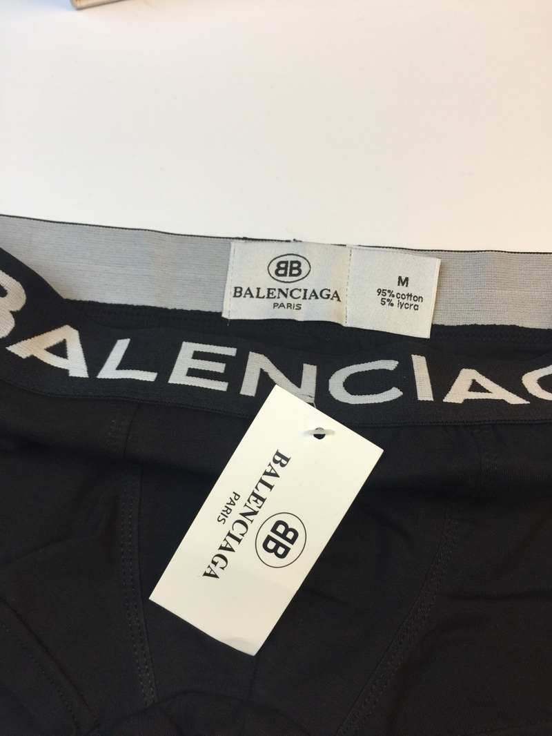 Balenciaga 3-Pack Modal Boxer Briefs Multicolor
