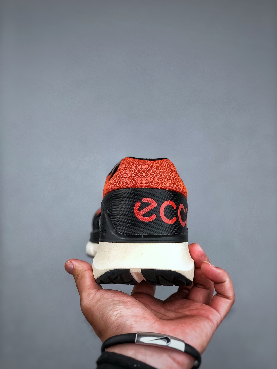 ECCO Breathable Running Sneakers Orange