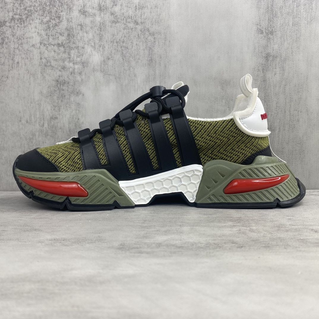 Dolce & Gabbana DG Chunky Dad Sneakers Green