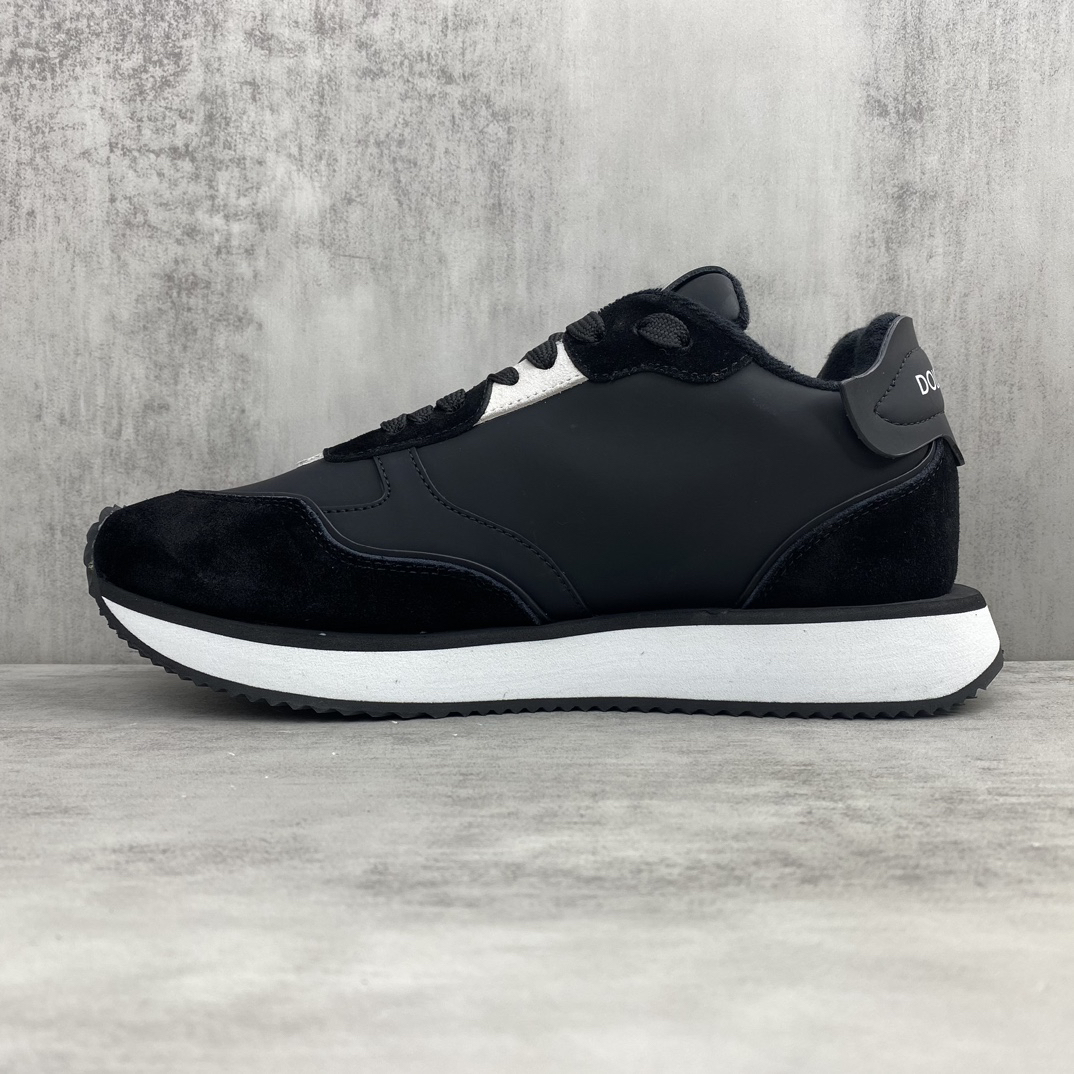Dolce & Gabbana DG Logo Dad Sneakers Black/White
