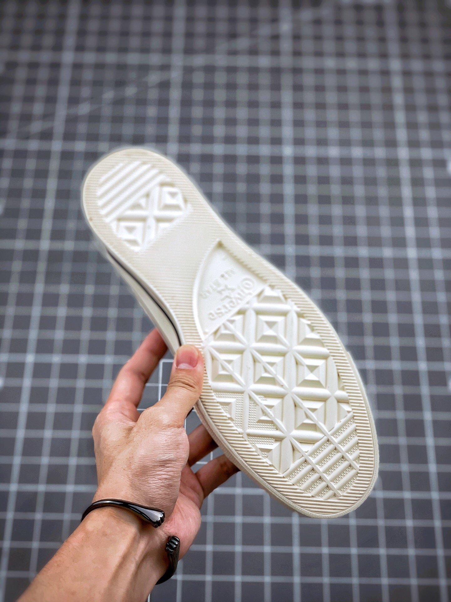 Essentials x Converse Chuck 70 High Black Beige