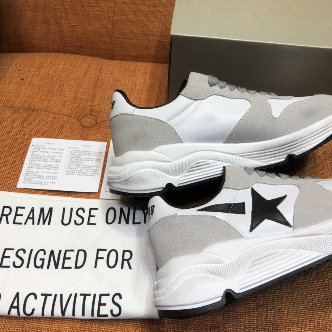Golden Goose Running Sneakers White/Grey