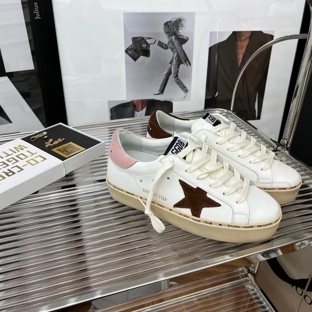 Golden Goose Hi Star Platform Sneaker Multicolor