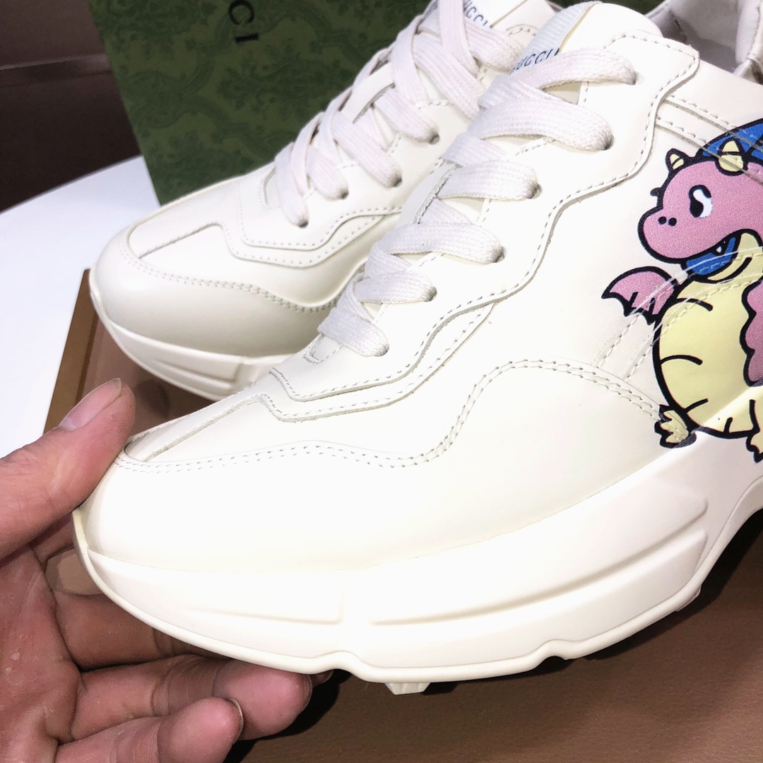 Gucci Dragon Dad Sneakers White