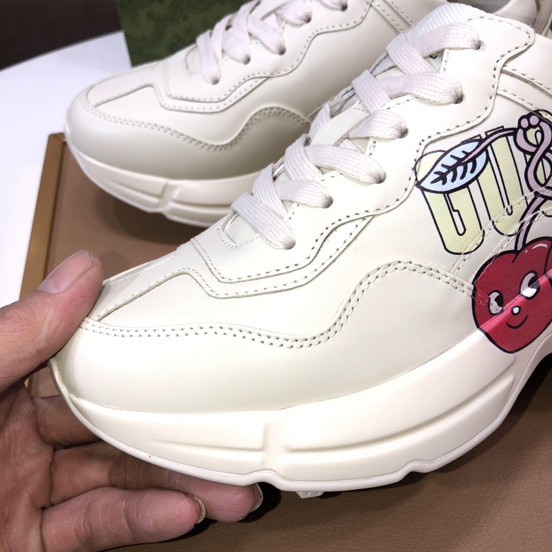 Gucci Cherry Dad Sneakers White