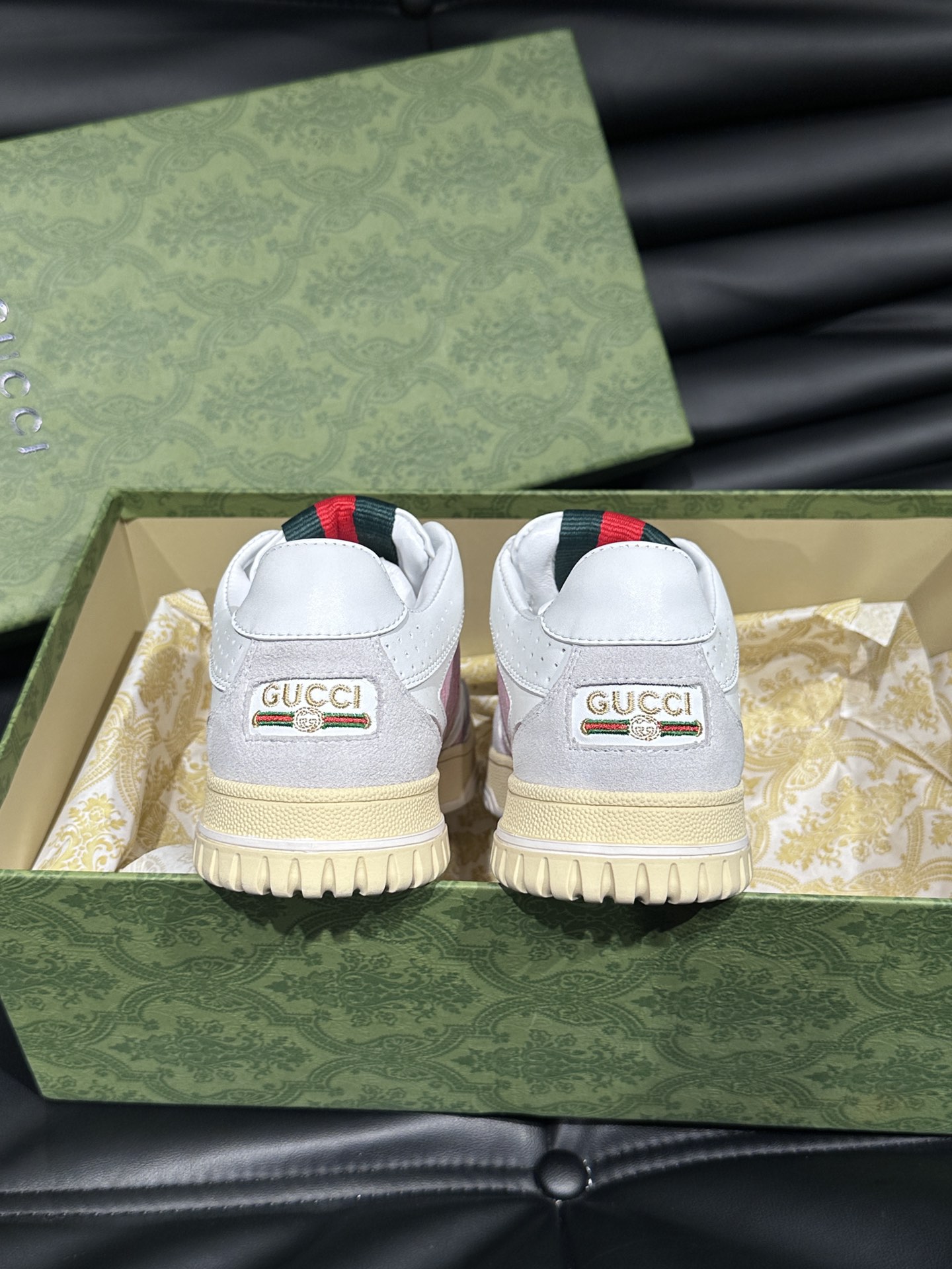 Gucci Re-Web GG Sneakers Pink