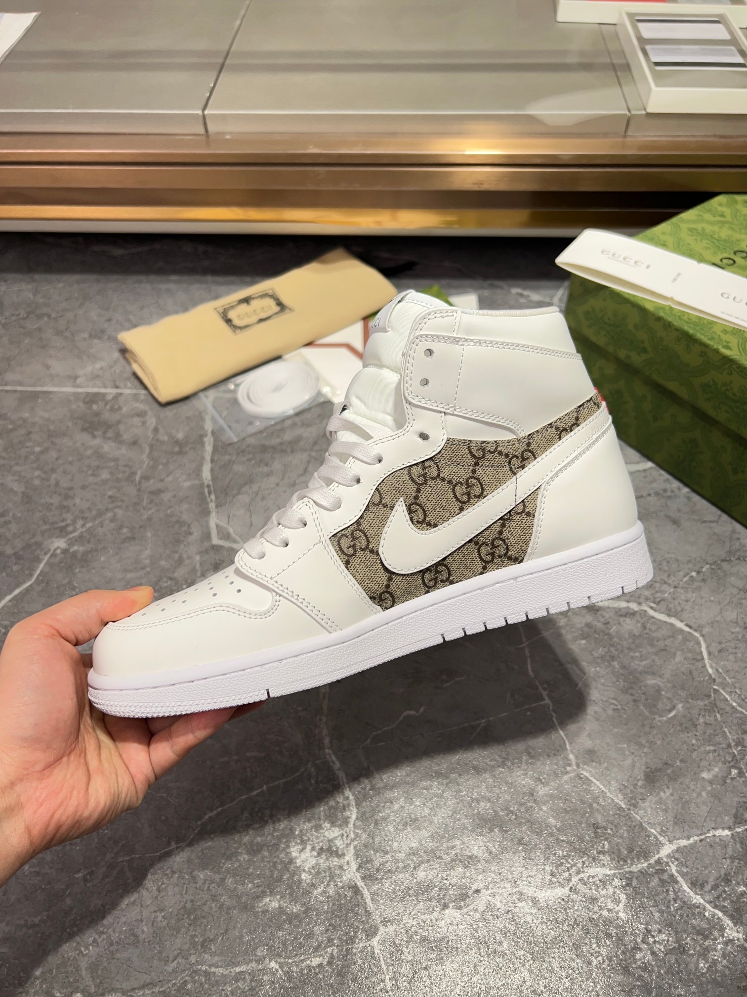 Gucci GG Canvas High-Top Sneakers Multi-Color